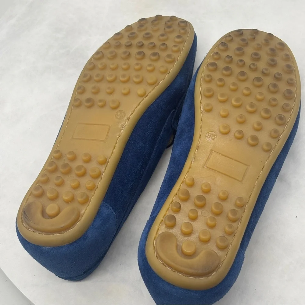Naturino Boy’s Blue Loafers Slip-Ons Suede Size 35 EU